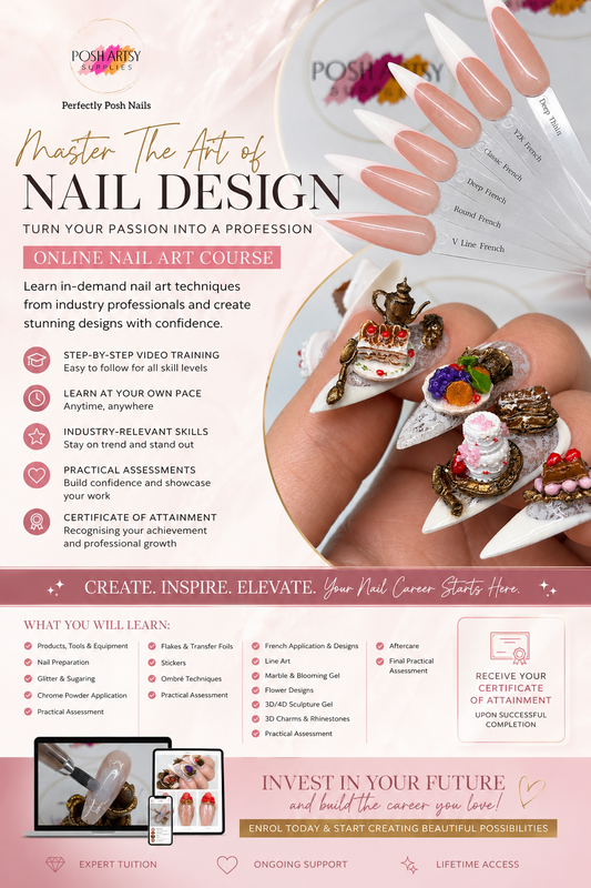 NAIL TECHNOLOGY - NAIL ART COURSE
